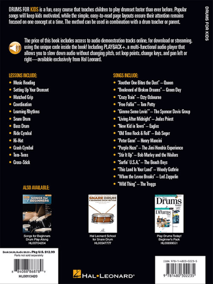 Hal Leonard Drums for Kids Drums scores gallery preview page 6