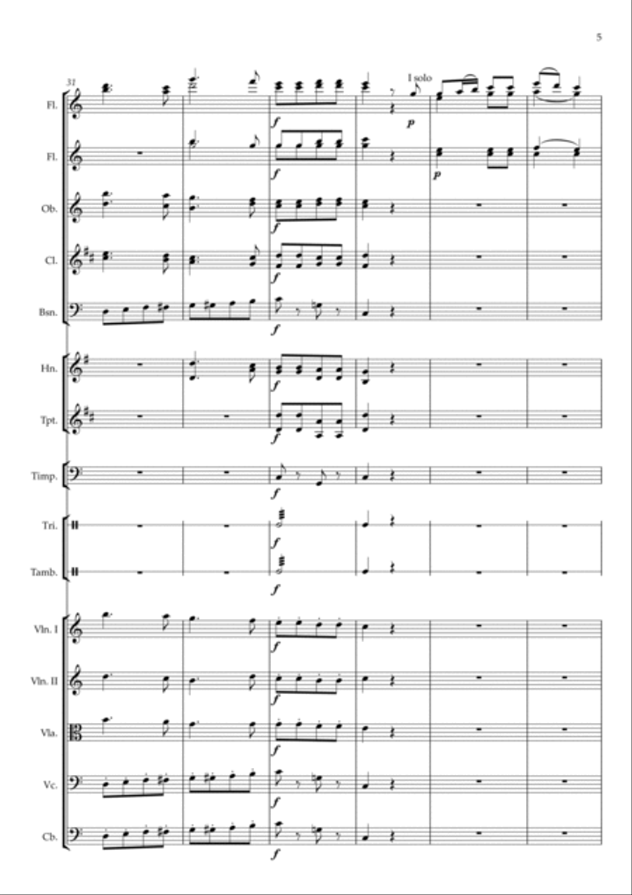 Ballet Suite 'The Magic Drum' (Final) Full Orchestra scores gallery preview page 5
