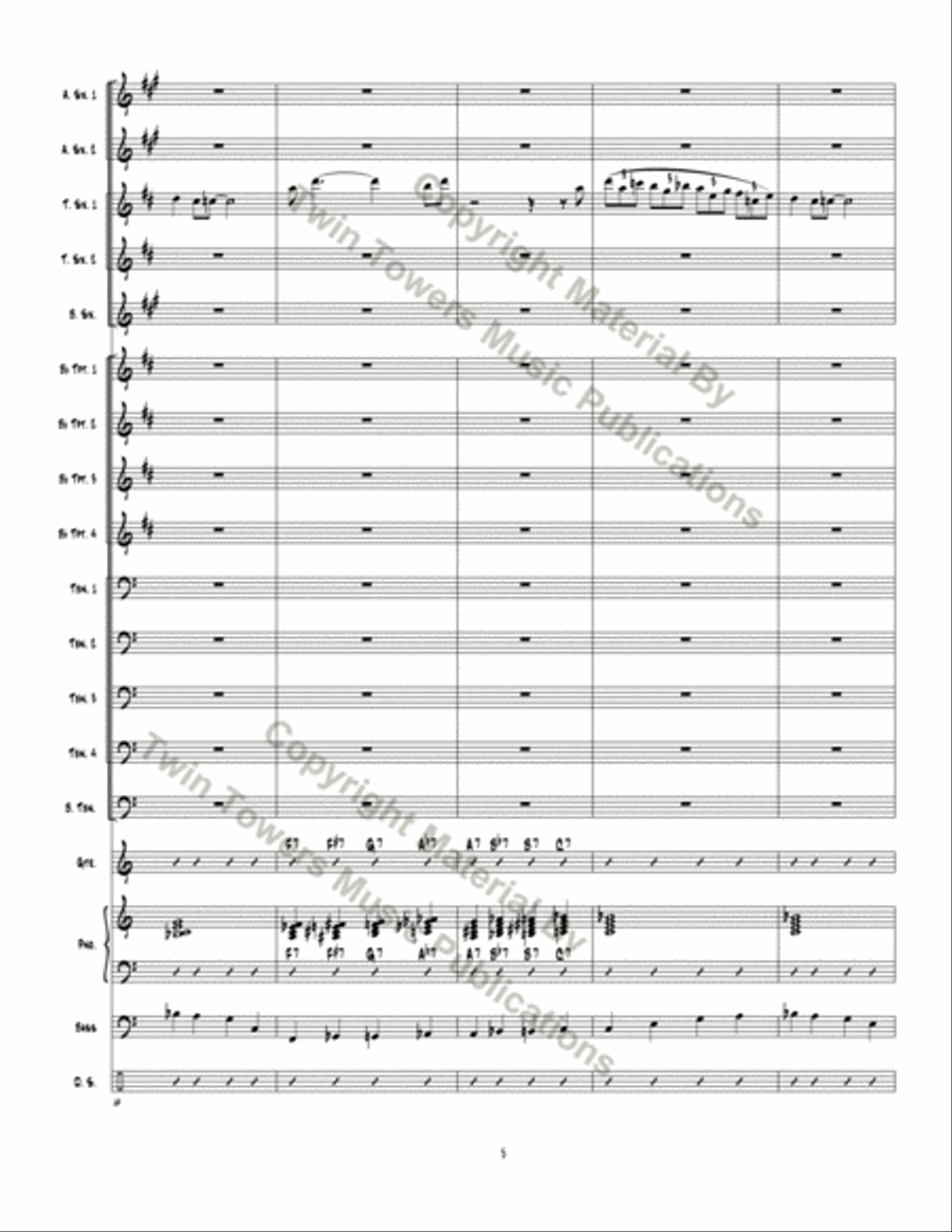 Super 20 Stomp Super 20 Stomp Jazz Ensemble scores gallery preview page 6