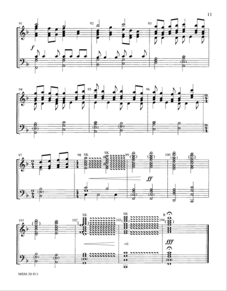Jubilant Celebration Handbell Choir scores gallery preview page 6