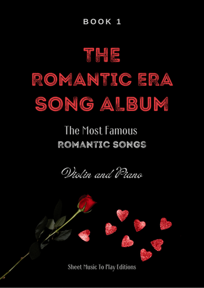 5 Romantic Songs for Violin and Piano - Book 1