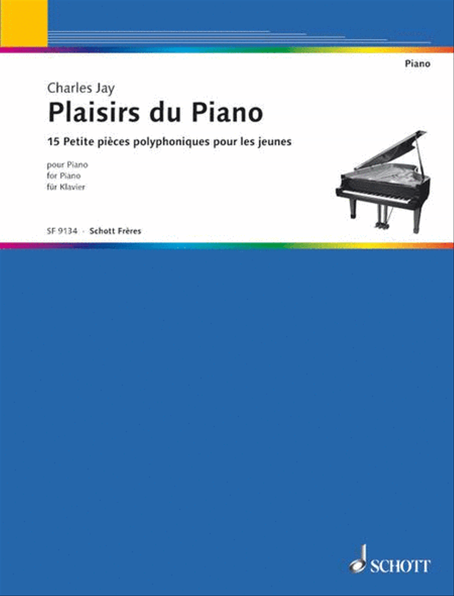 Plaisirs du Piano Piano Solo scores gallery preview page 1