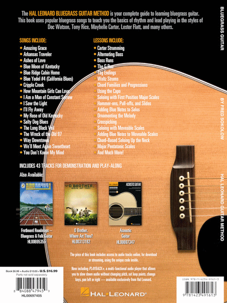 Hal Leonard Bluegrass Guitar Method image number null