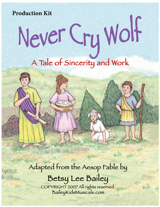Book cover for Never Cry Wolf - Production Kit