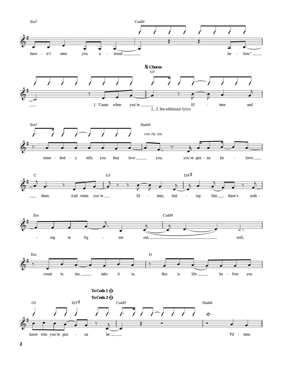 Fifteen Acoustic Guitar scores gallery preview page 2