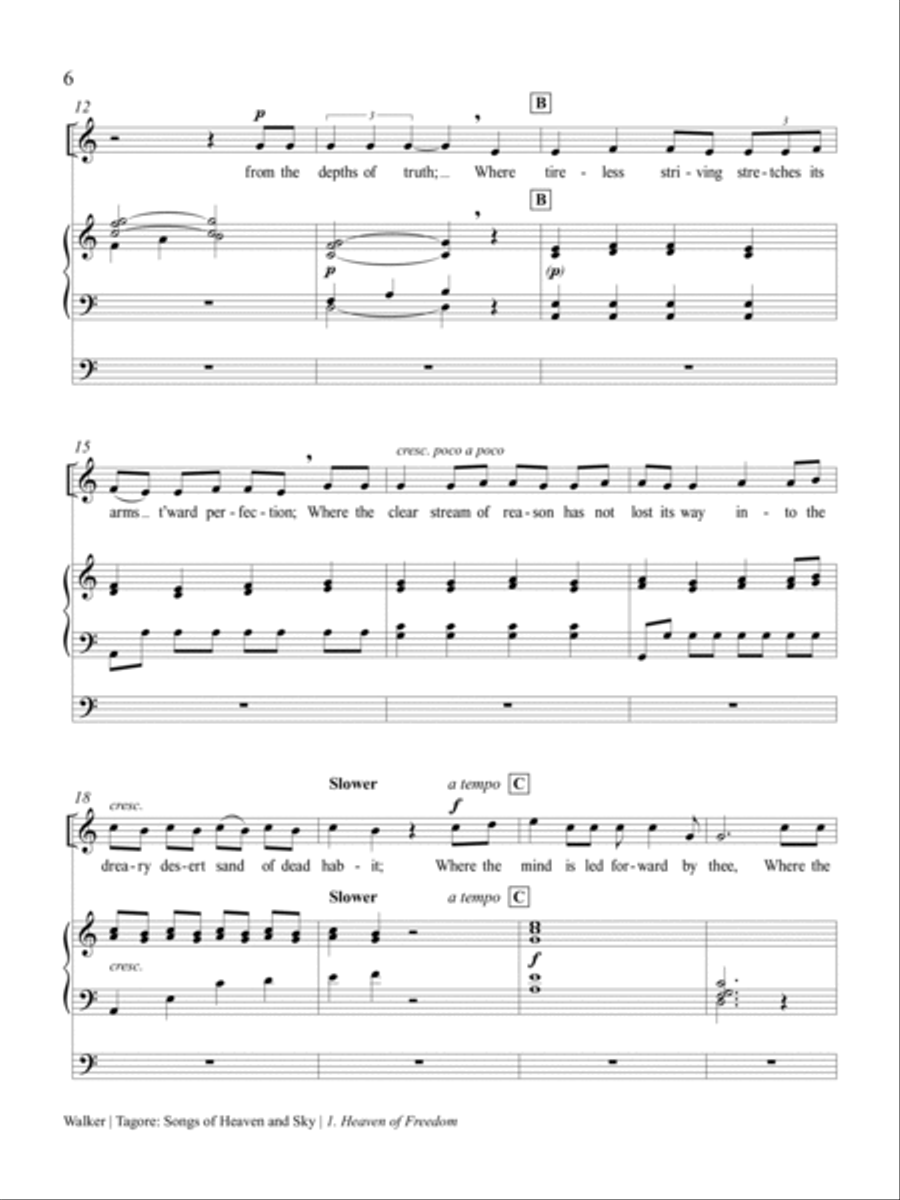 Sacred Songs, Volume 2 High Voice scores gallery preview page 6