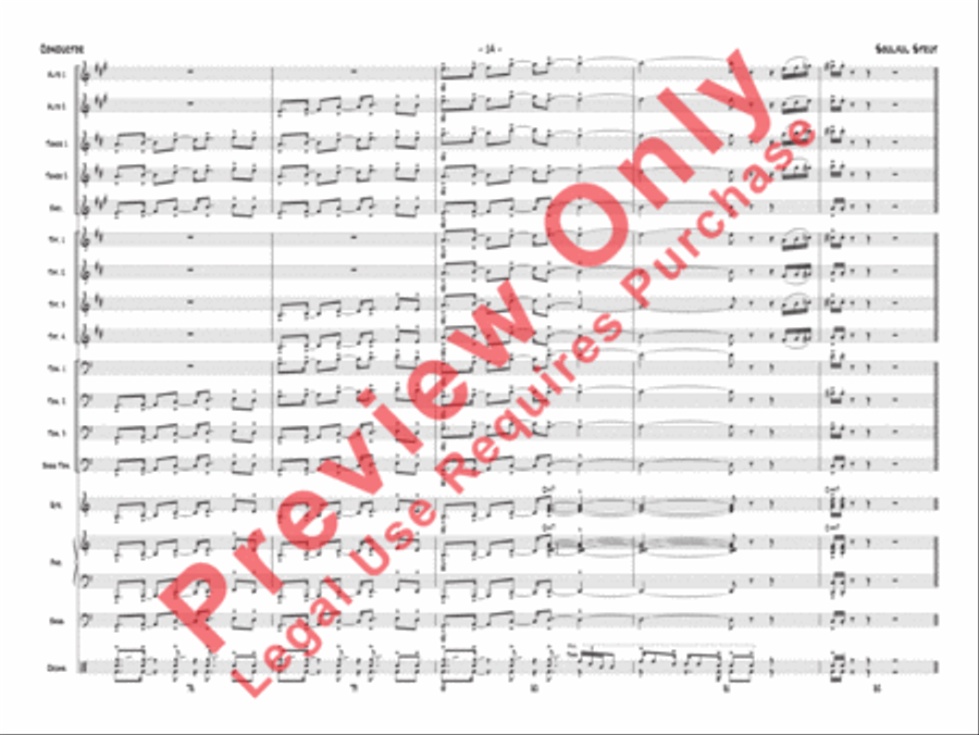 Soulful Strut Jazz Ensemble scores gallery preview page 15