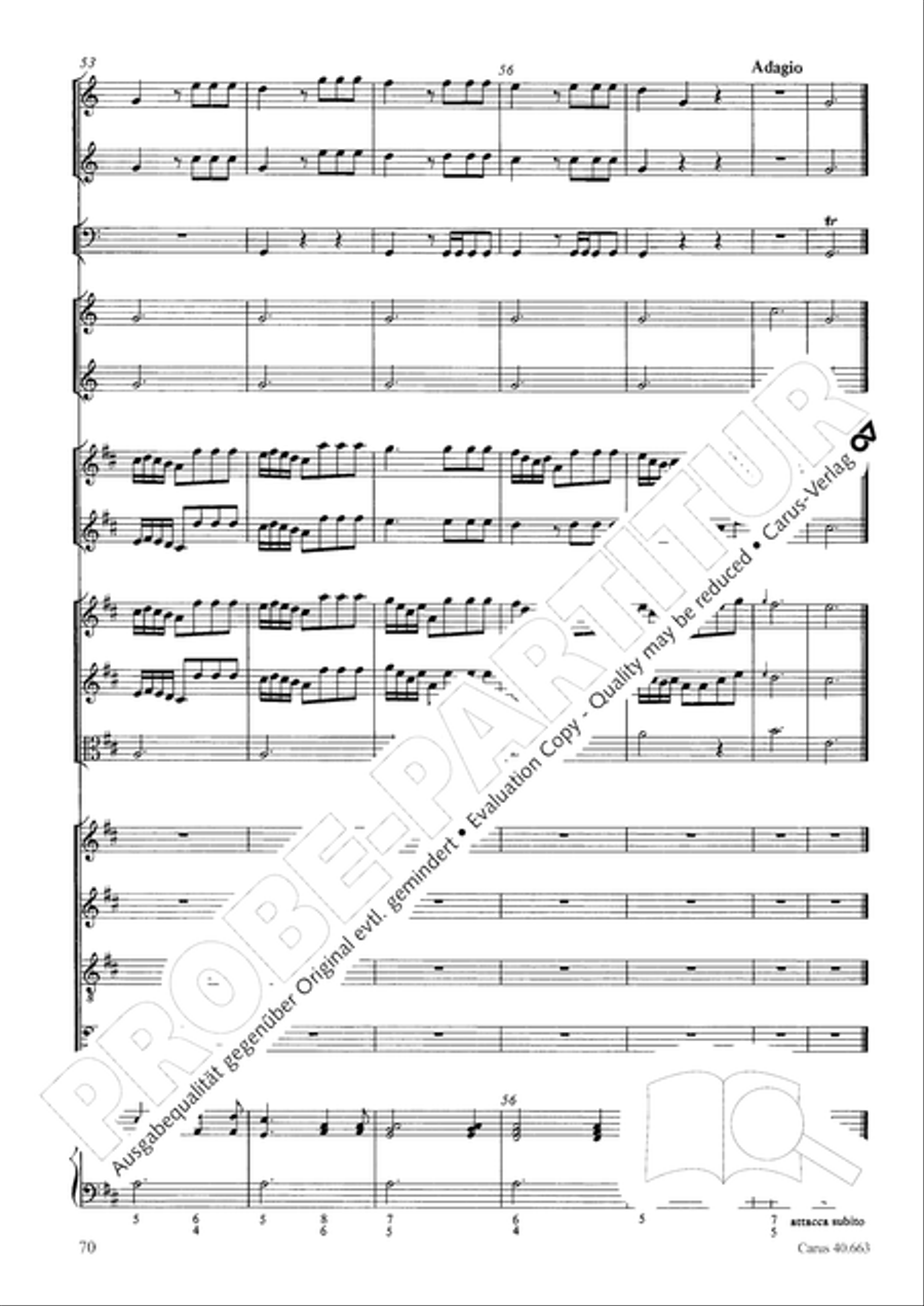 Mass in D minor (Missa in d) ATB scores gallery preview page 86