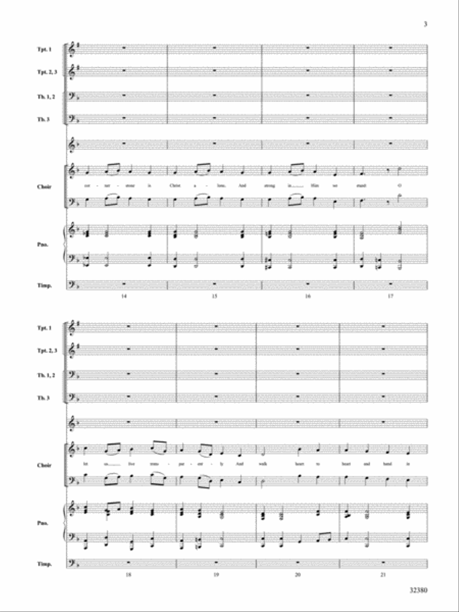 We Are God's People Choir scores gallery preview page 4
