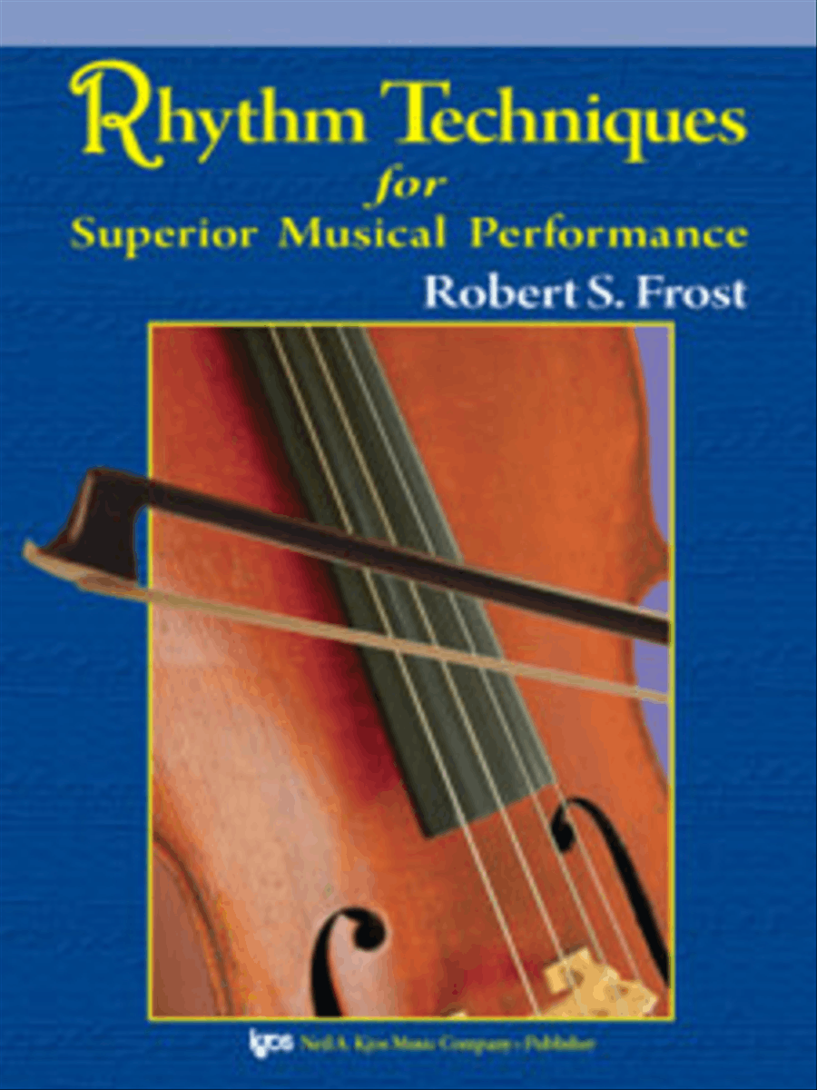 Rhythm Techniques for Superior Musical Peformance - String Bass