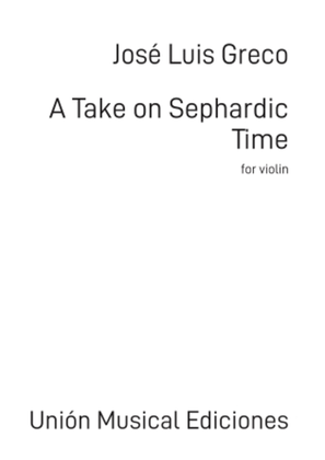 Book cover for A Take On Sephardic Time