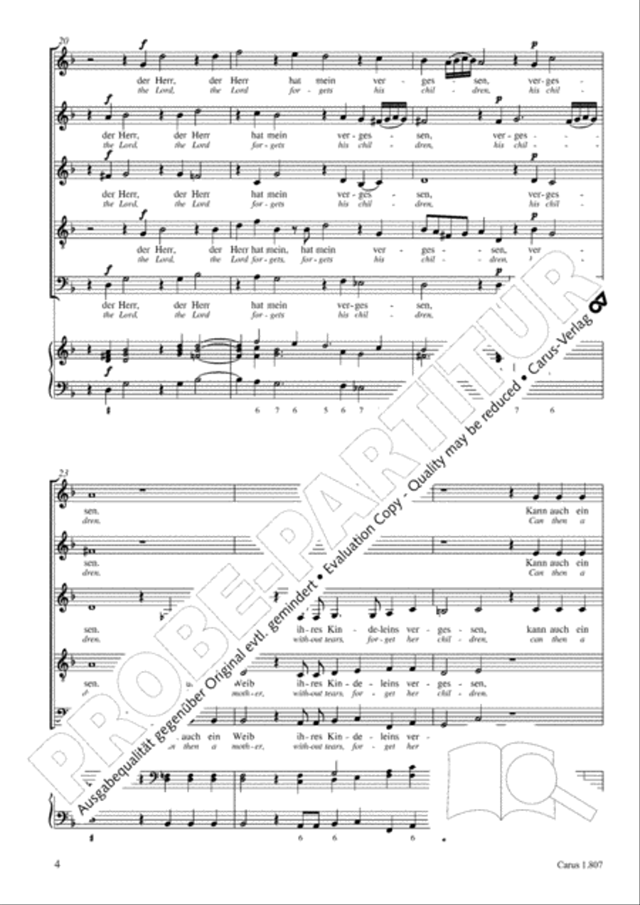 Zion said (Zion spricht) SSATB scores gallery preview page 5