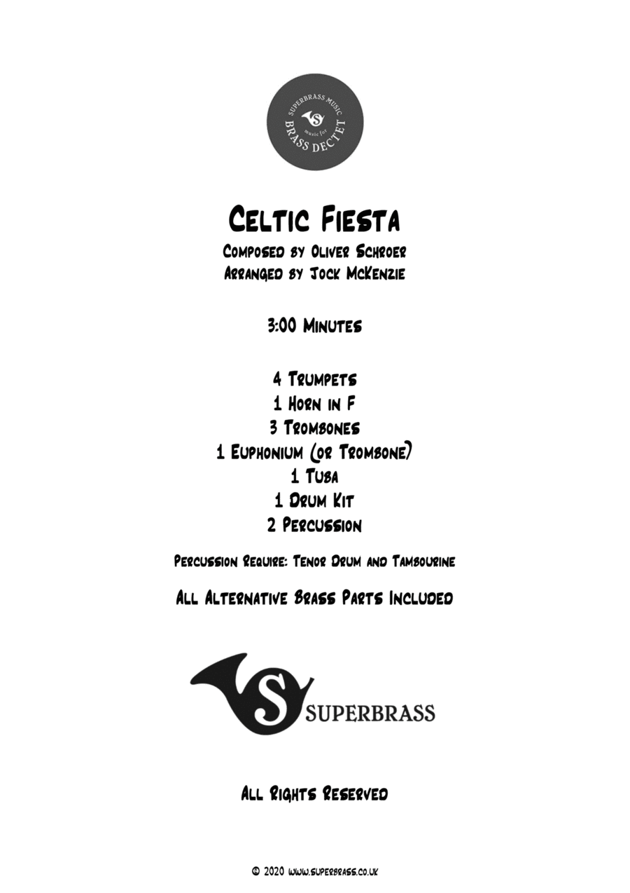 Celtic Dance Celtic Dance Euphonium scores gallery preview page 1