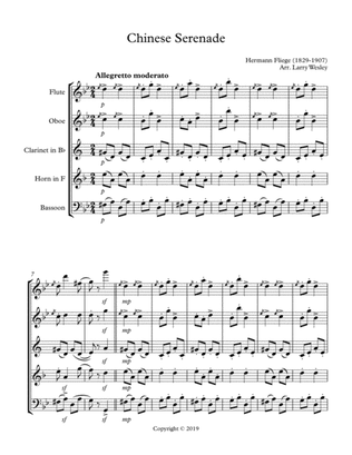Wind Quintet: Chinese Serenade