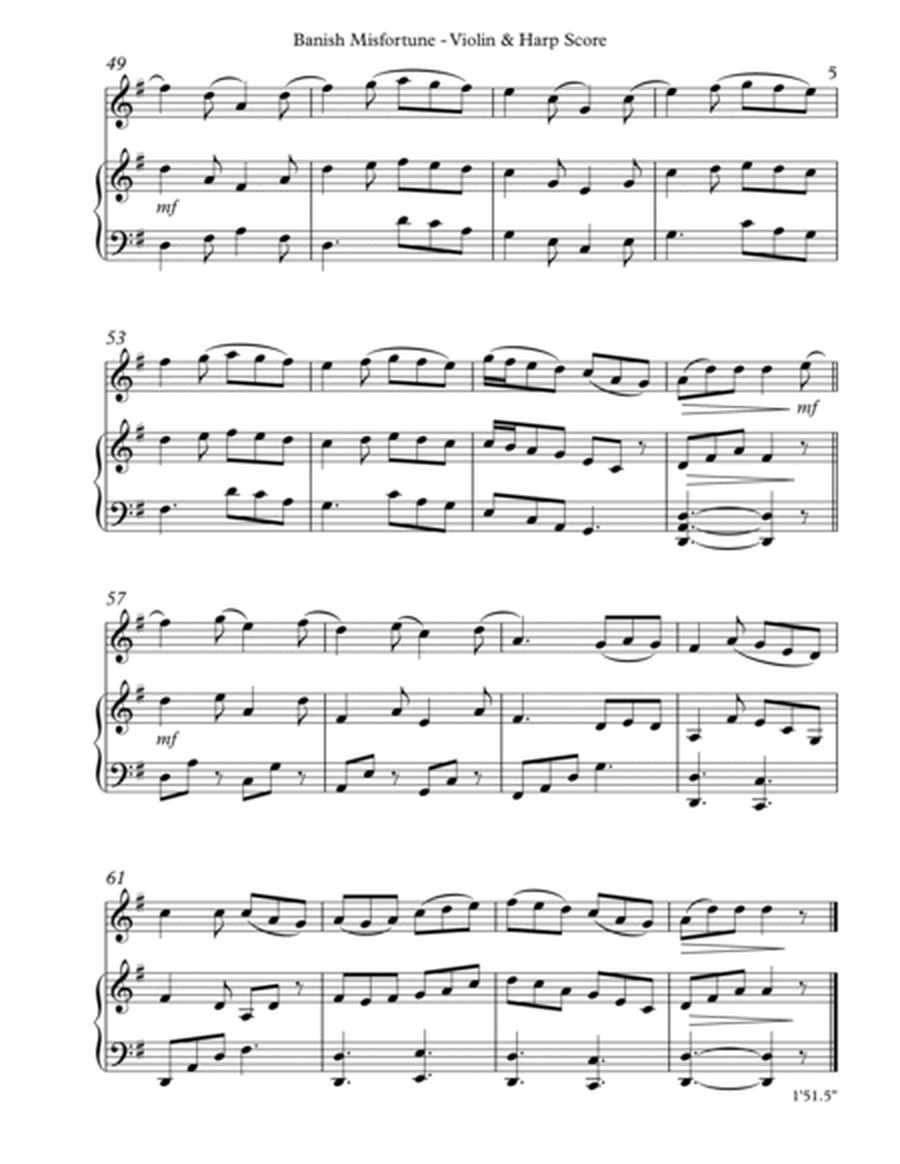 Banish Misfortune, Duet for Violin & Harp image number null