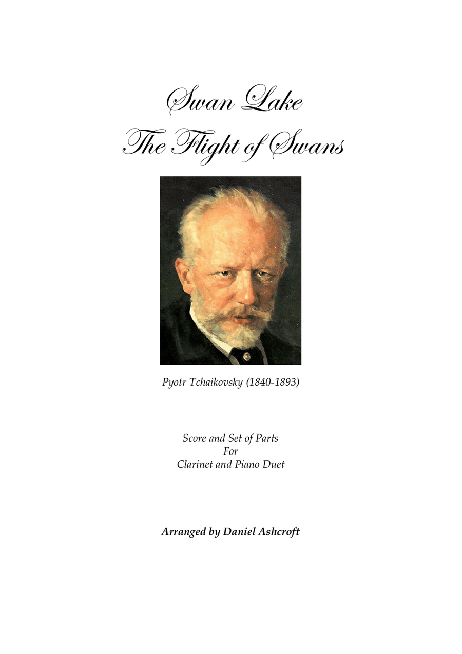 Tchaikovsky's The Flight of Swans - Score and Parts Woodwind Duet scores gallery preview page 1