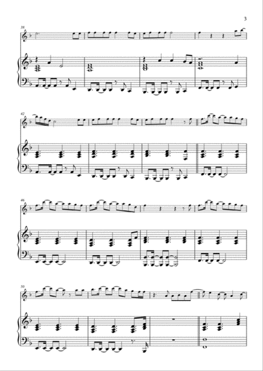 Naked Flute Solo scores gallery preview page 3