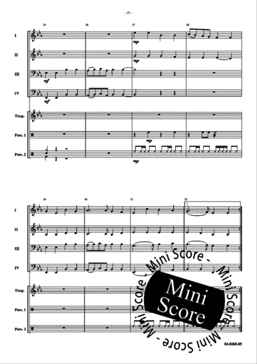 Hever Castle Brass Band scores gallery preview page 21