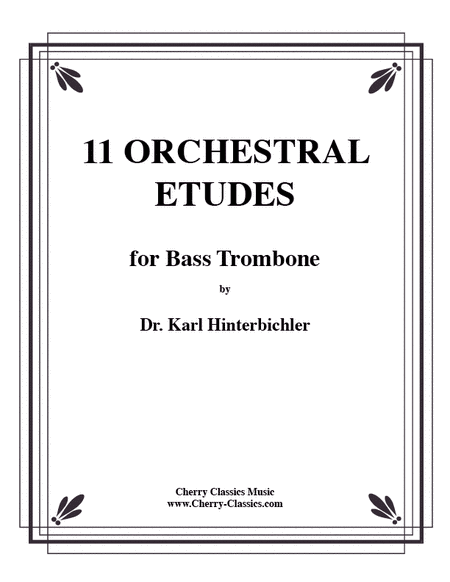 11 Orchestral Etudes/Bass Bone
