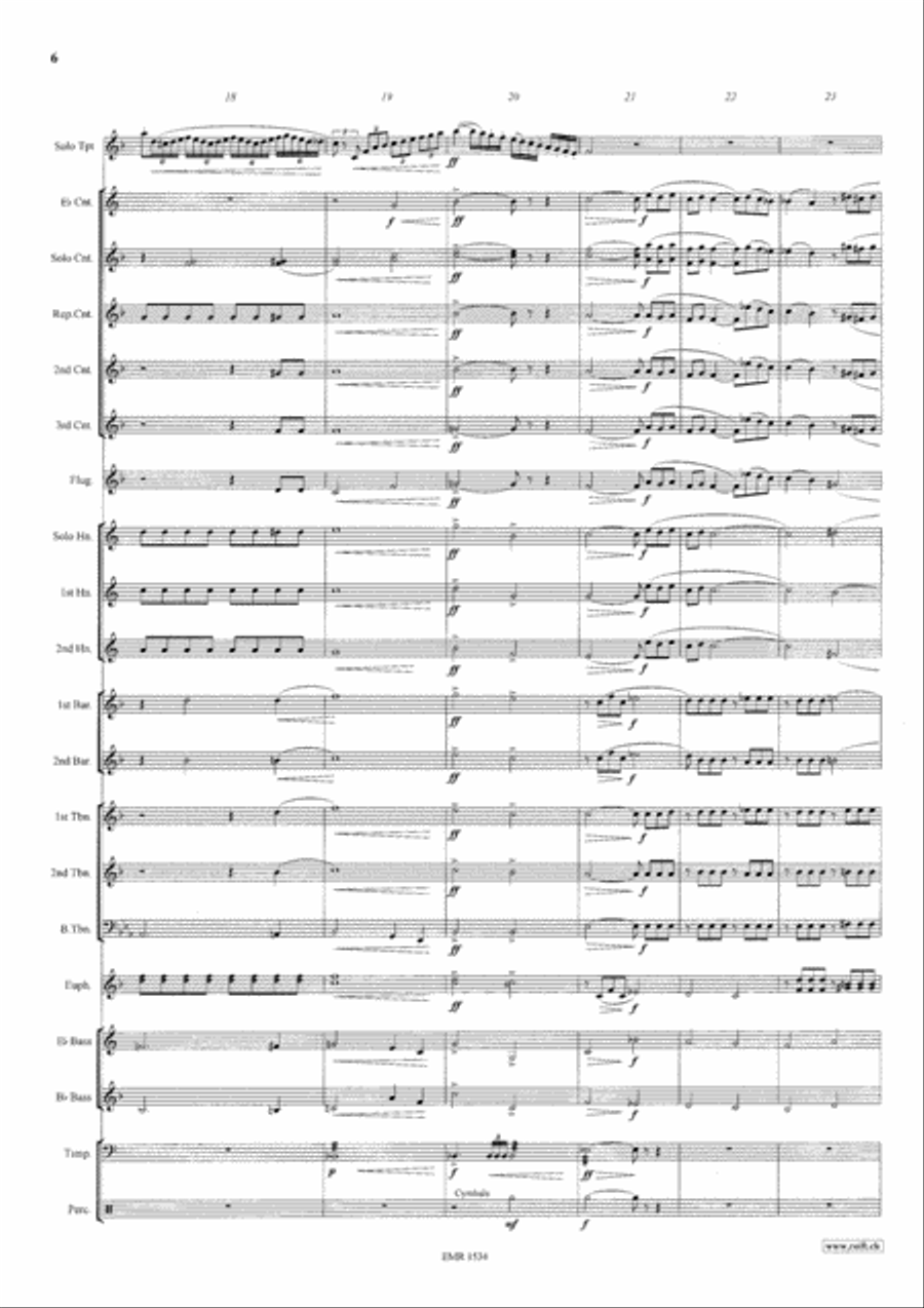 Konzertstuck No. 2 Brass Band scores gallery preview page 7