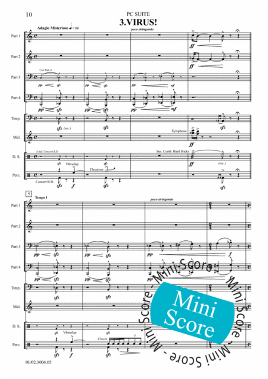 PC Suite Brass Band scores gallery preview page 14