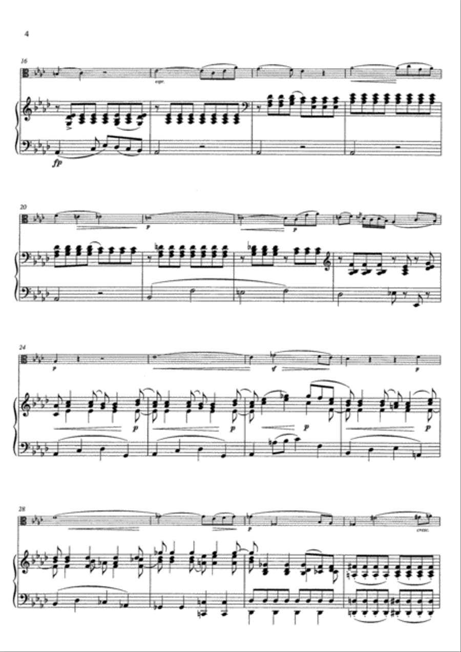 Introduction, Thema And Variations Organ scores gallery preview page 6
