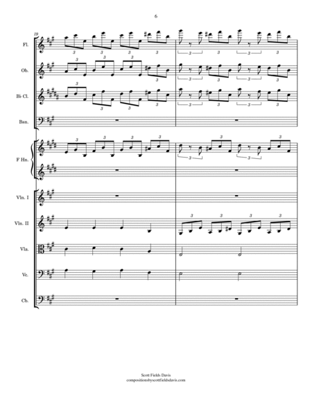 John Field, Sonata II (Movement I) arranged for orchestra by Scott Fields Davis image number null
