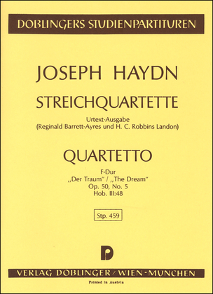 Streichquartett F-Dur op. 50 / 5