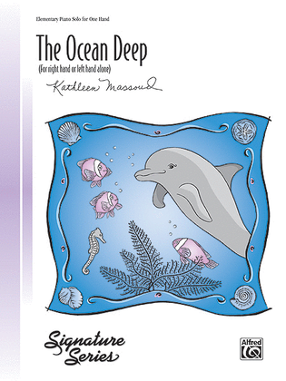 Book cover for The Ocean Deep (for right hand or left hand alone)