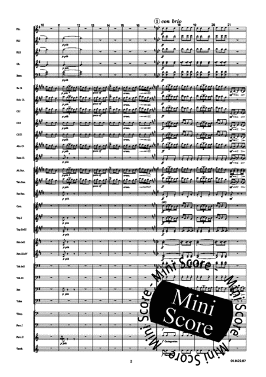 Aragon Concert Band scores gallery preview page 8