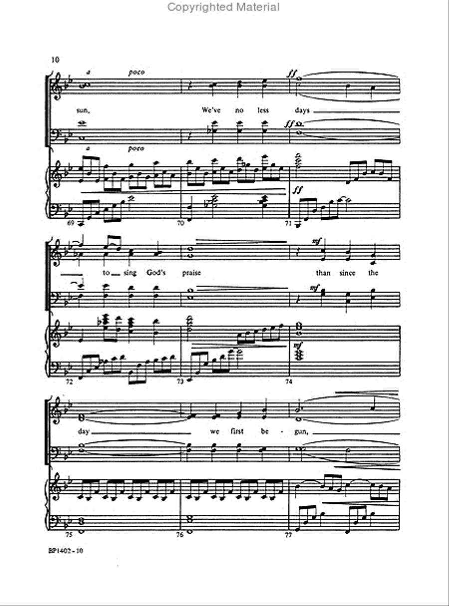 <br>Sheet music extract