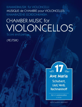 Book cover for Chamber Music for Violoncellos 17