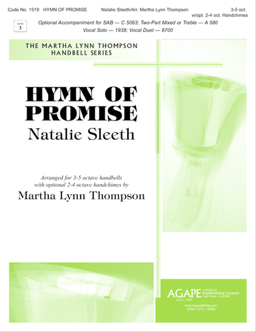 Hymn of Promise Hymn of Promise Choir scores gallery preview page 2