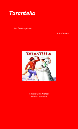 Book cover for Tarantella for flute & piano