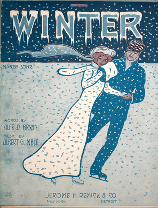 Book cover for Winter. March Song