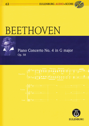 Book cover for Beethoven - Piano Concerto No. 4, Op. 58 in G Major