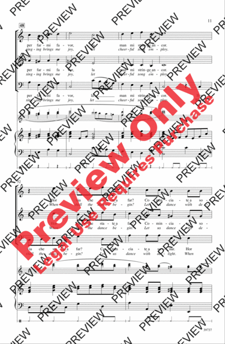 Sonatemi un Balletto Sonatemi un Balletto 3-Part scores gallery preview page 11