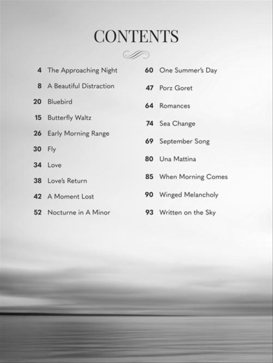 Calming Piano Solos Easy Piano scores gallery preview page 3