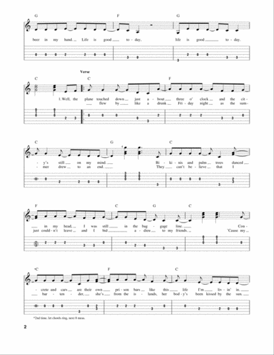 Toes Acoustic Guitar scores gallery preview page 2
