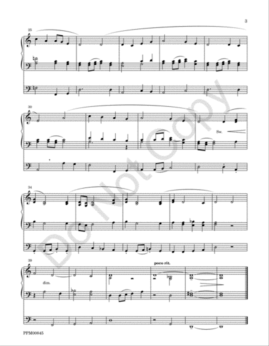 Variations On Wondrous Love Choir scores gallery preview page 6