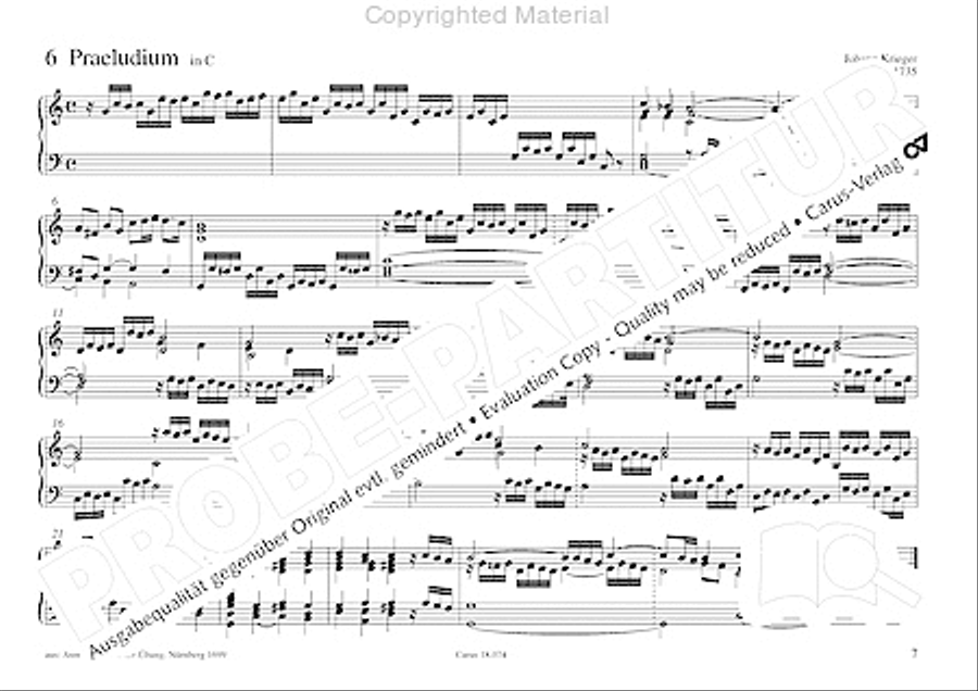 Organo pleno. Orgelstucke zum Ein- und Auszug Organ Solo scores gallery preview page 15