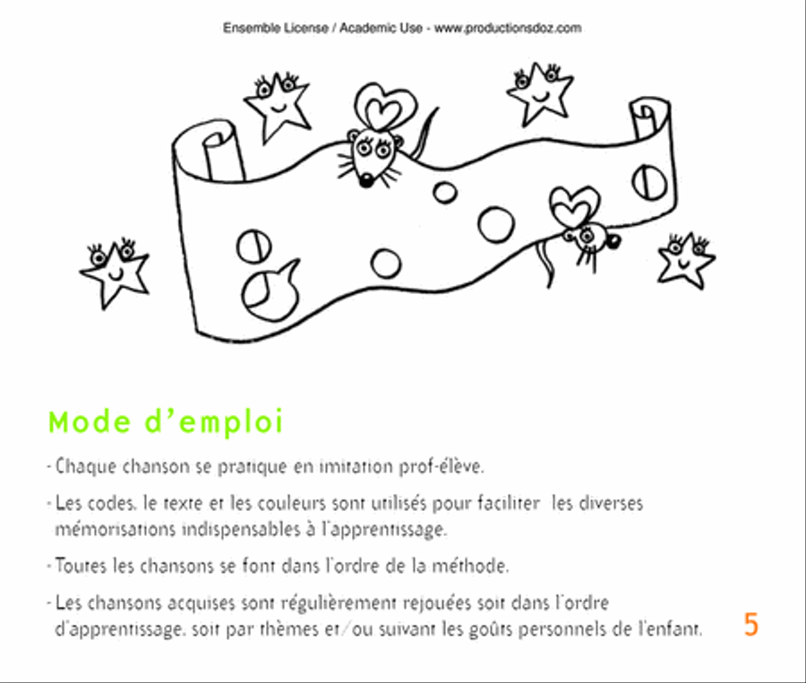 La méthode Navarra, 1ère année, Album 2 Piano Method scores gallery preview page 5