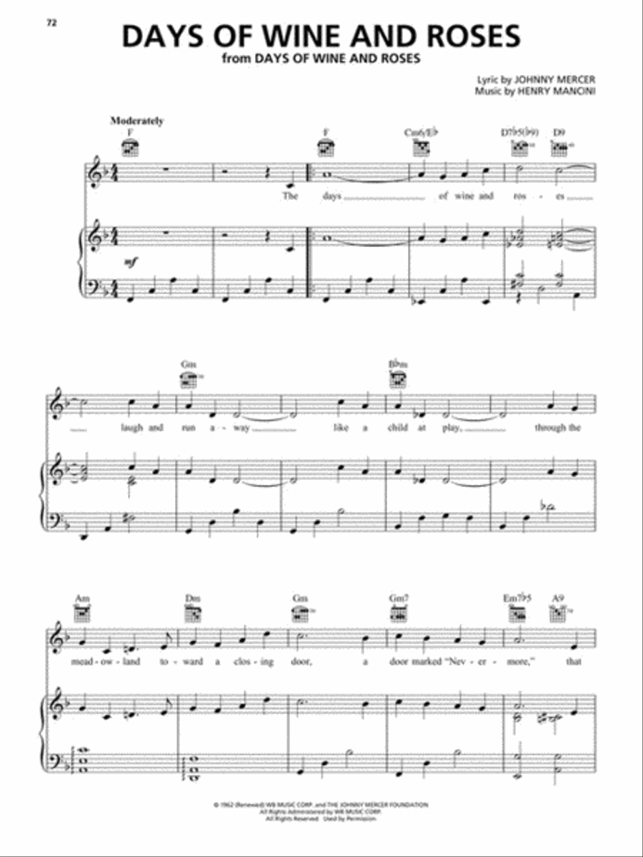 The Big Book of Movie Music - 3rd Edition Piano, Vocal, Guitar scores gallery preview page 6