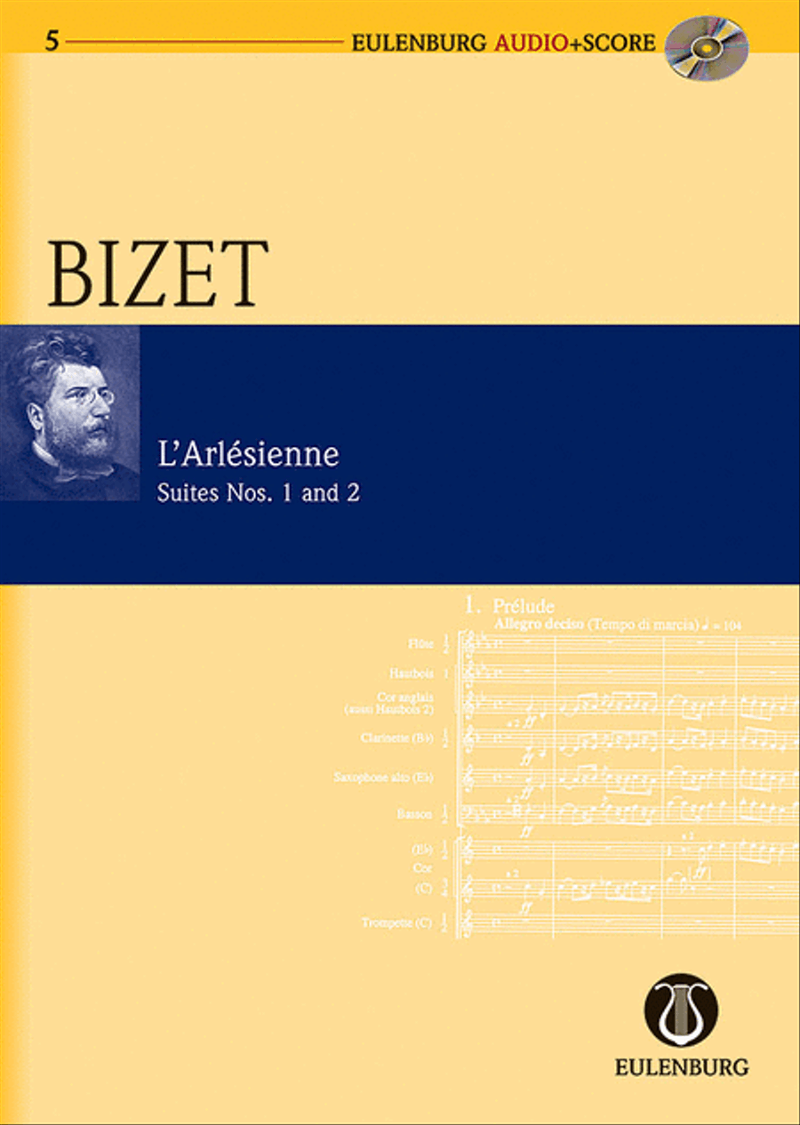 L'Arlèsienne Suites 1 and 2 Orchestra scores gallery preview page 1