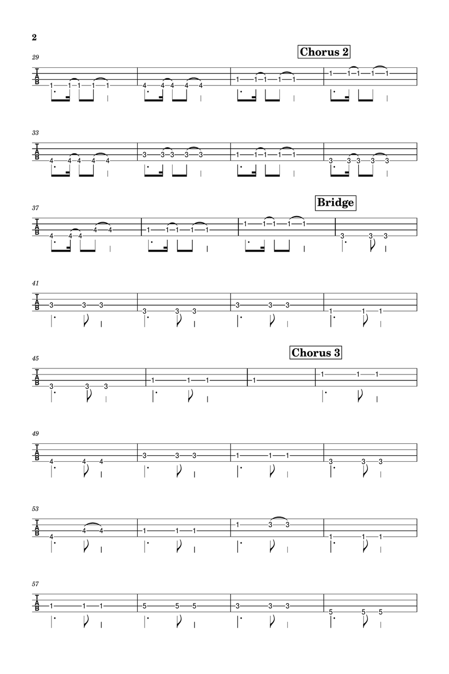 Because You Loved Me Acoustic Guitar scores gallery preview page 2