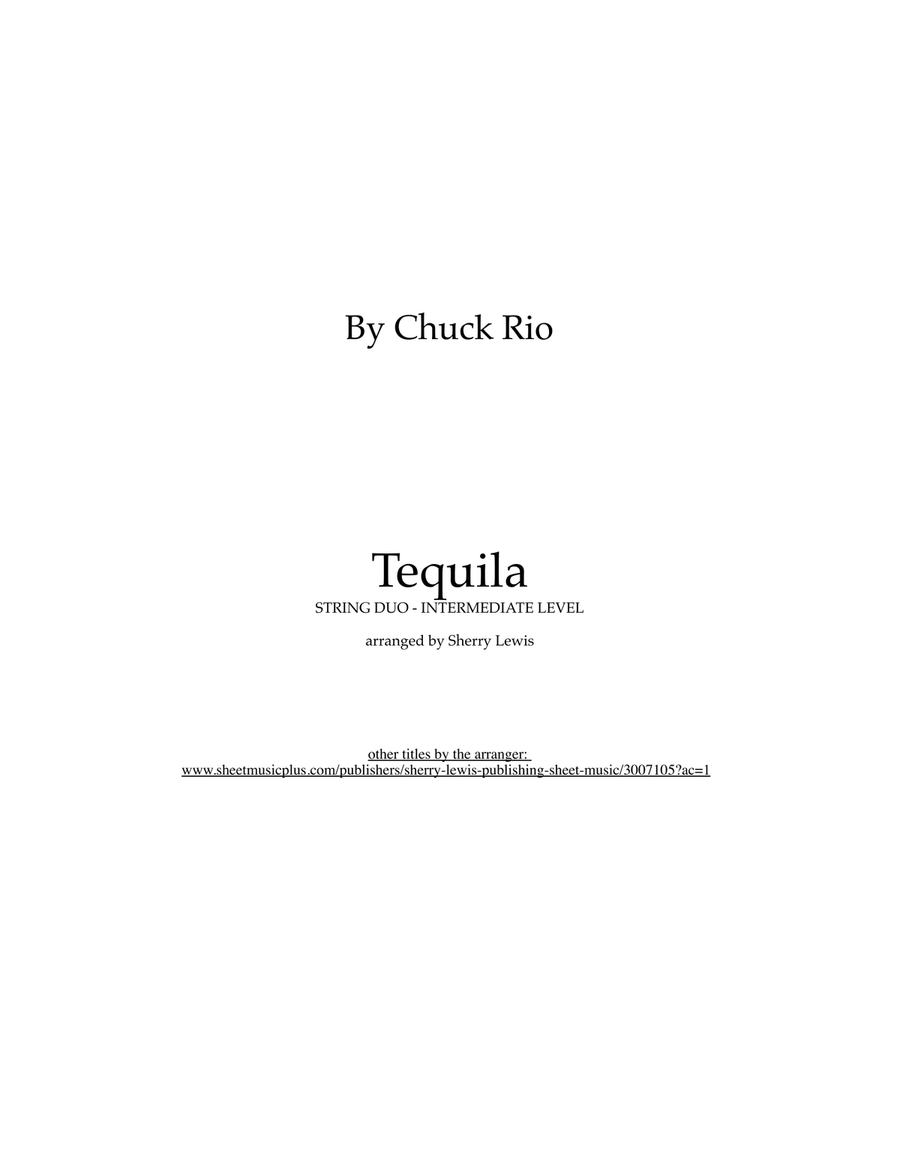 Tequila Tequila String Duet scores gallery preview page 2