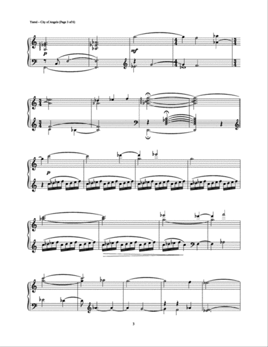 City Of Angels Piano Solo scores gallery preview page 3
