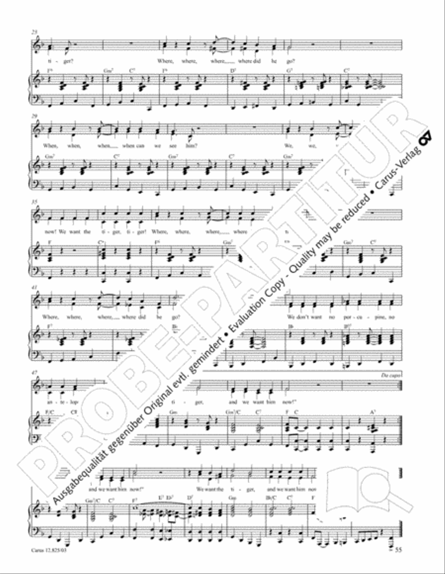 Circus Allegro Circus Allegro Choir scores gallery preview page 56
