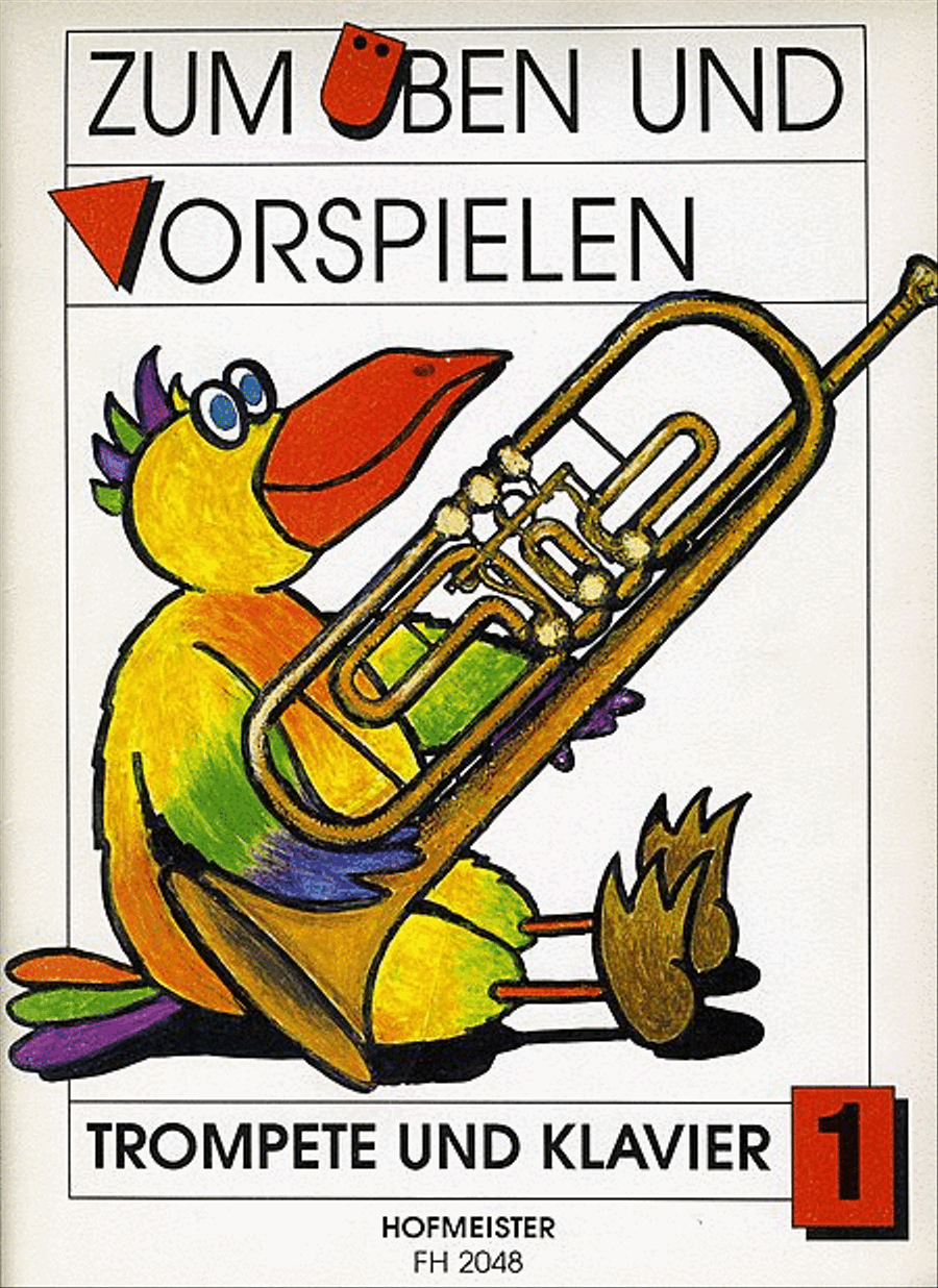 Zum Üben und Vorspielen, Heft 1 Trumpet Solo scores gallery preview page 1