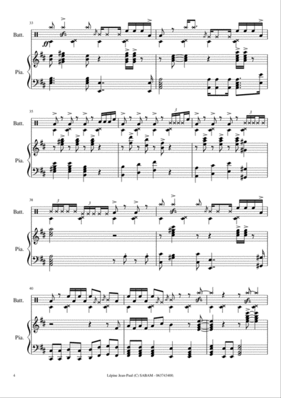Cadence Small Ensemble scores gallery preview page 6
